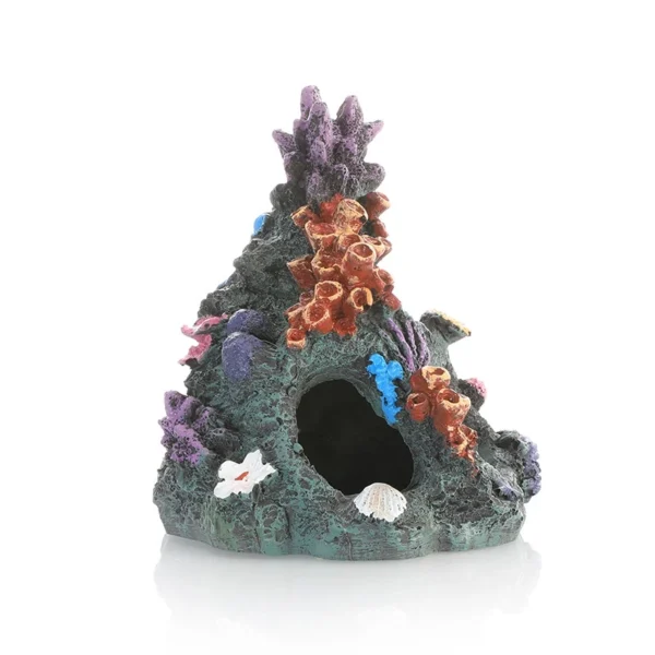 Aquarium Resin Coral Reef Cave