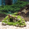 Aquarium Resin Moss Bridge Decoration