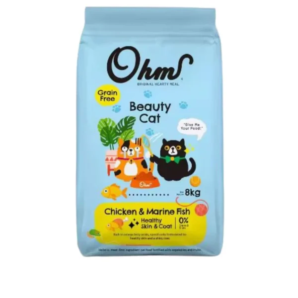 OHM Cat Dry Food 8kg