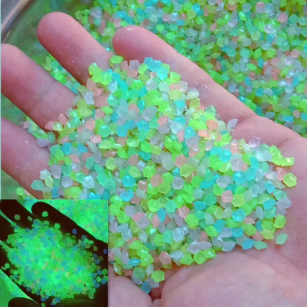 Luminous Aquarium Stone 3-5mm 1000pcs