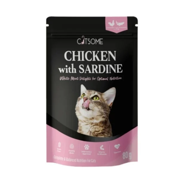 Catsome Grain Free Cat Pouch 80g