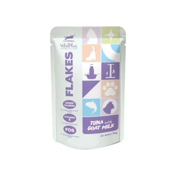 Vitalplus Flakes Cat Pouch 70g