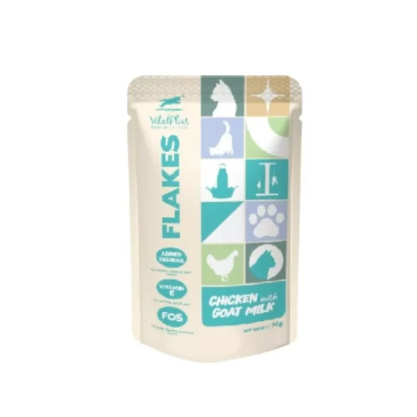 Vitalplus Flakes Cat Pouch 70g