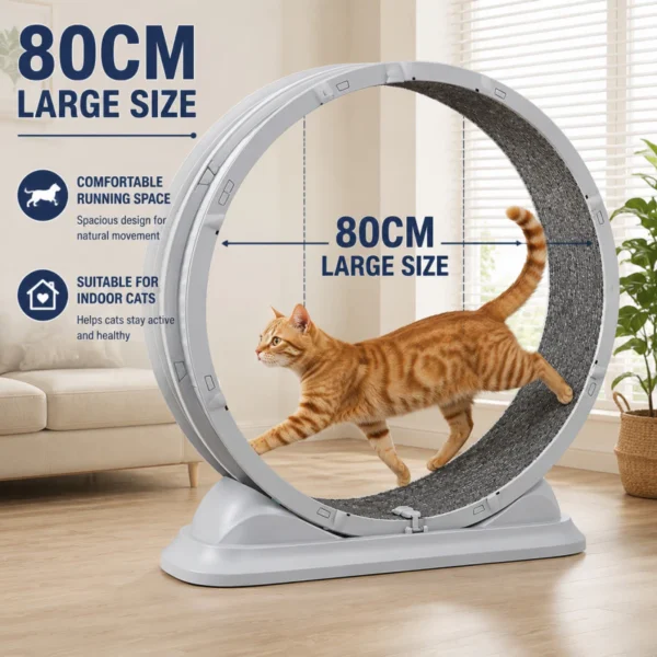 80cm Cat Running Exercise Wheel