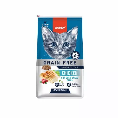 Wanpy Grain Free Cat Food 8kg