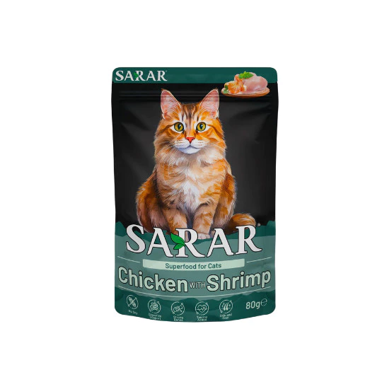 Sarar Cat Wet Food Pouch 80g