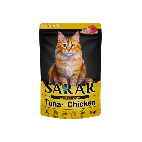 Sarar Cat Wet Food Pouch 80g