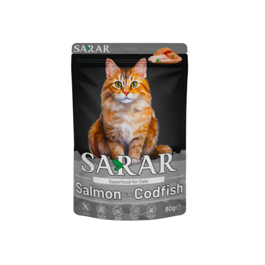 Sarar Cat Wet Food Pouch 80g