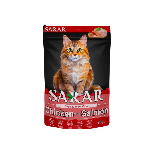 Sarar Cat Wet Food Pouch 80g