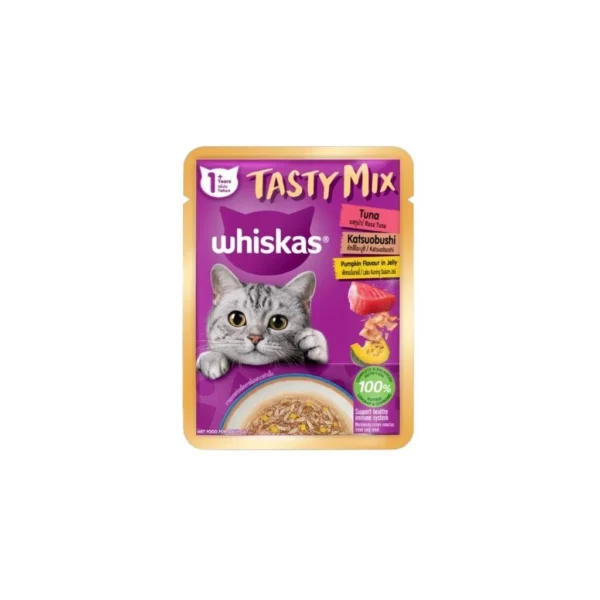 WHISKAS Tasty Mix Cat Food 70g