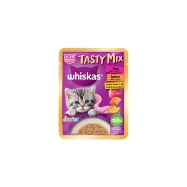 WHISKAS Tasty Mix Cat Food 70g
